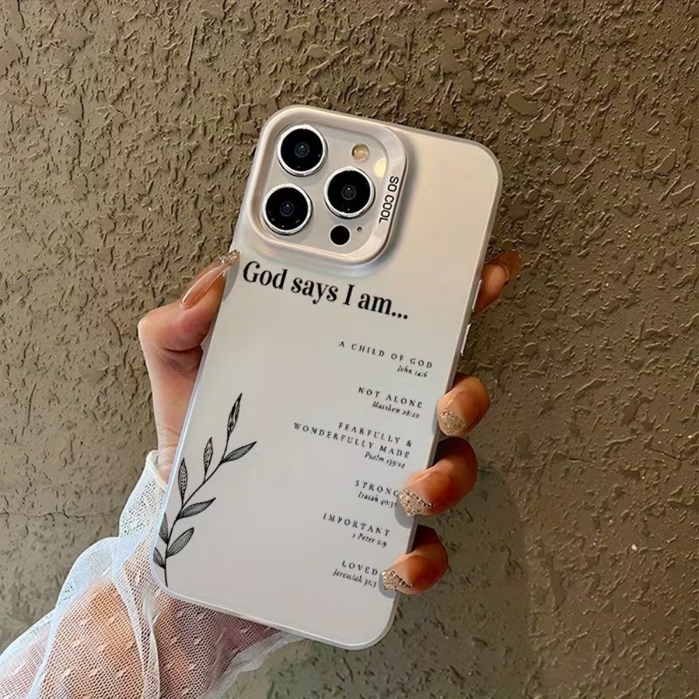 Mini Pc Case - Hristiyan Ayetli Telefon Kılıfı iPhone 17