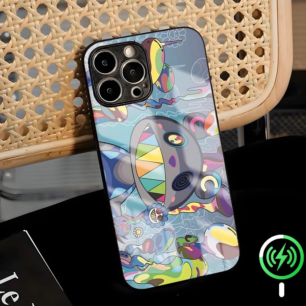 Mini Pc Case - M-Murakami T-Takash Boyalı Telefon Kılıfı iPhone17