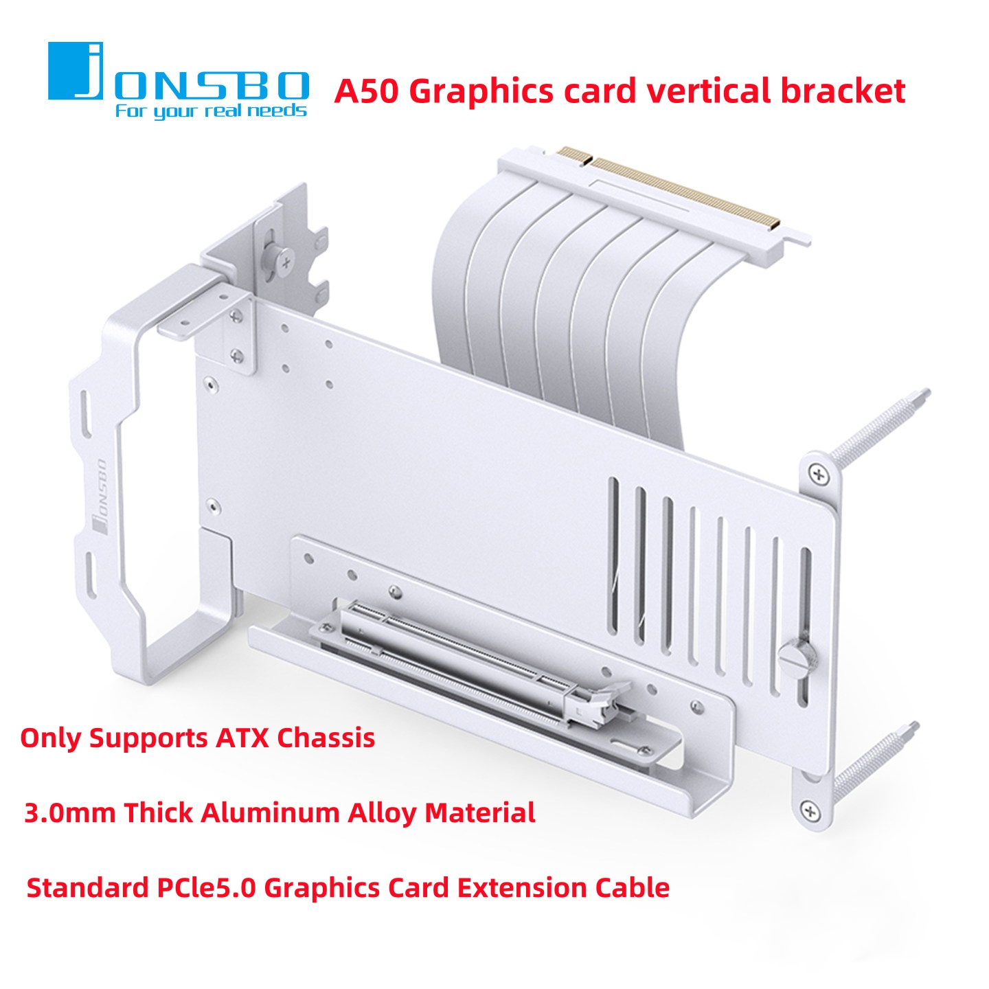 JONSBO A50 Alüminyum GPU Dikey - Atx Case incelemesi ve fiyatı