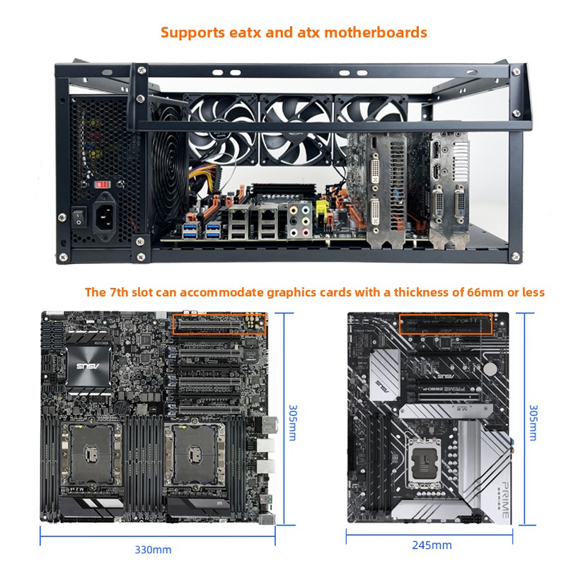 Üst Üste Konulabilen Açık Çerç - Atx Case incelemesi ve fiyatı