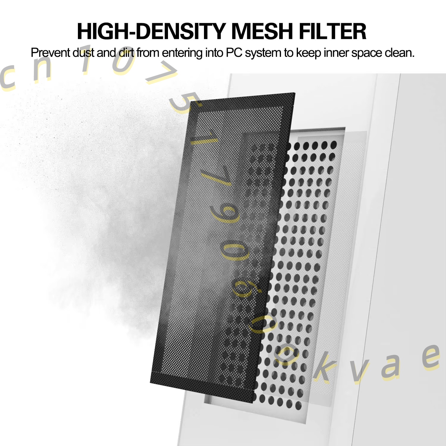 PC bilgisayar kasası fan ızgar - Dust Filter Pc incelemesi ve fiyatı